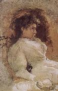 Arranges in order the guest portrait Ilia Efimovich Repin